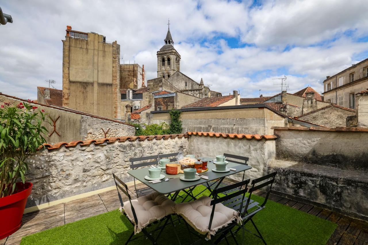 Tour Du Palais #Terrasse #Vue Apartment Коняк Екстериор снимка